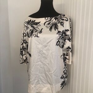 Luxury Designer Silk St John Classic Top